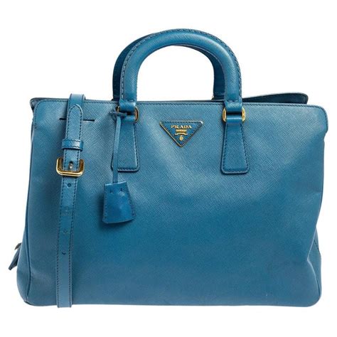 prada saffiano lux tote cobalt blue